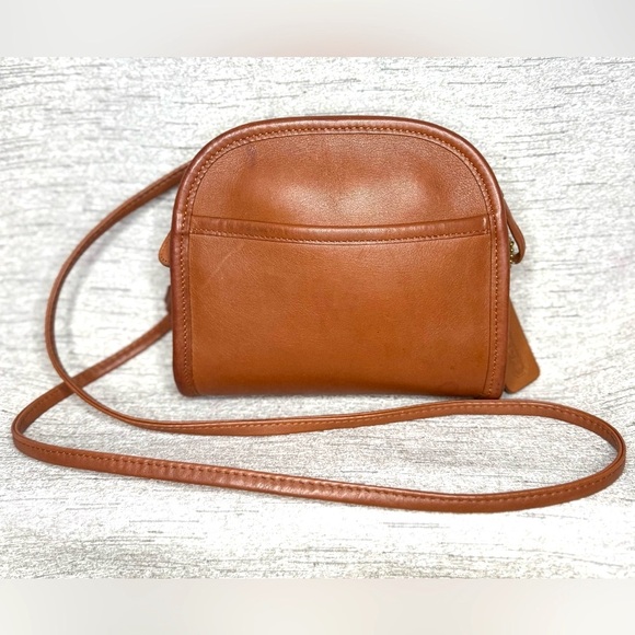 Coach Handbags - Coach ‘97 Vintage Abbie - British Tan Leather Crossbody Bag - Made In Costa Rica